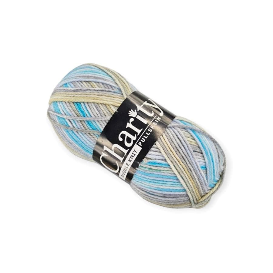 CHARITY HABBY River Rocks Charity P/S Print Wool 100g (7792377987161)