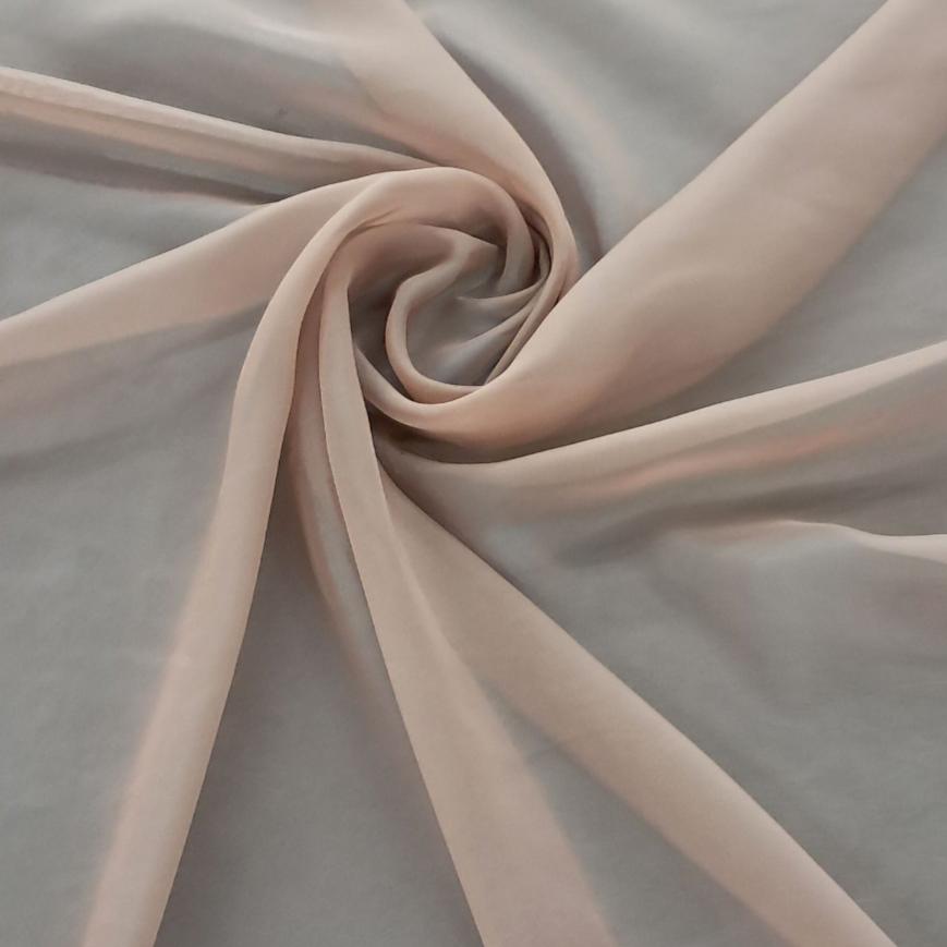 Chiffon Fabric Espresso 30D Silky Chiffon Fabric 150cm (6575406776409)