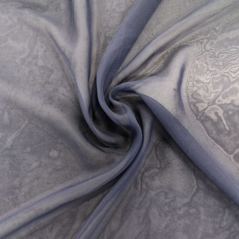 Chiffon Fabric Navy 30D Silky Chiffon Fabric 150cm (6575406776409)