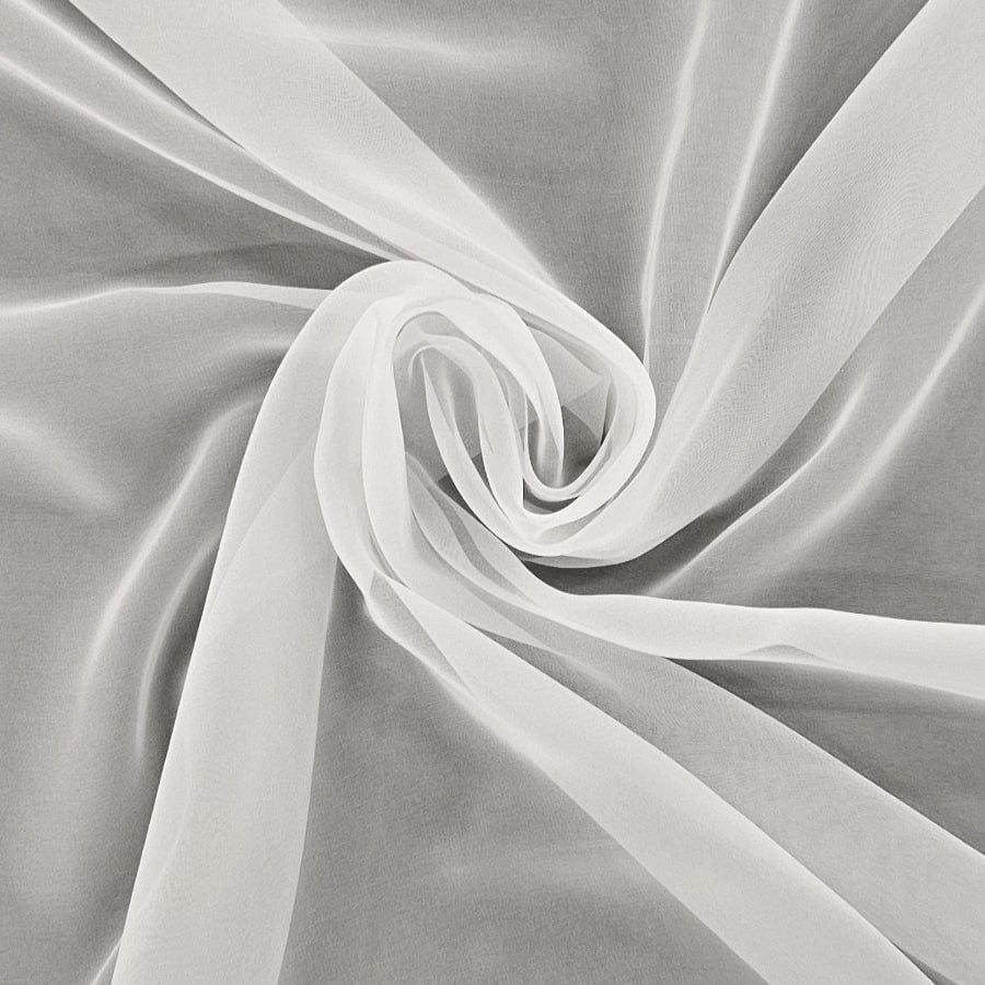 Chiffon Fabric Off  White 30D Silky Chiffon Fabric 150cm (6575406776409)