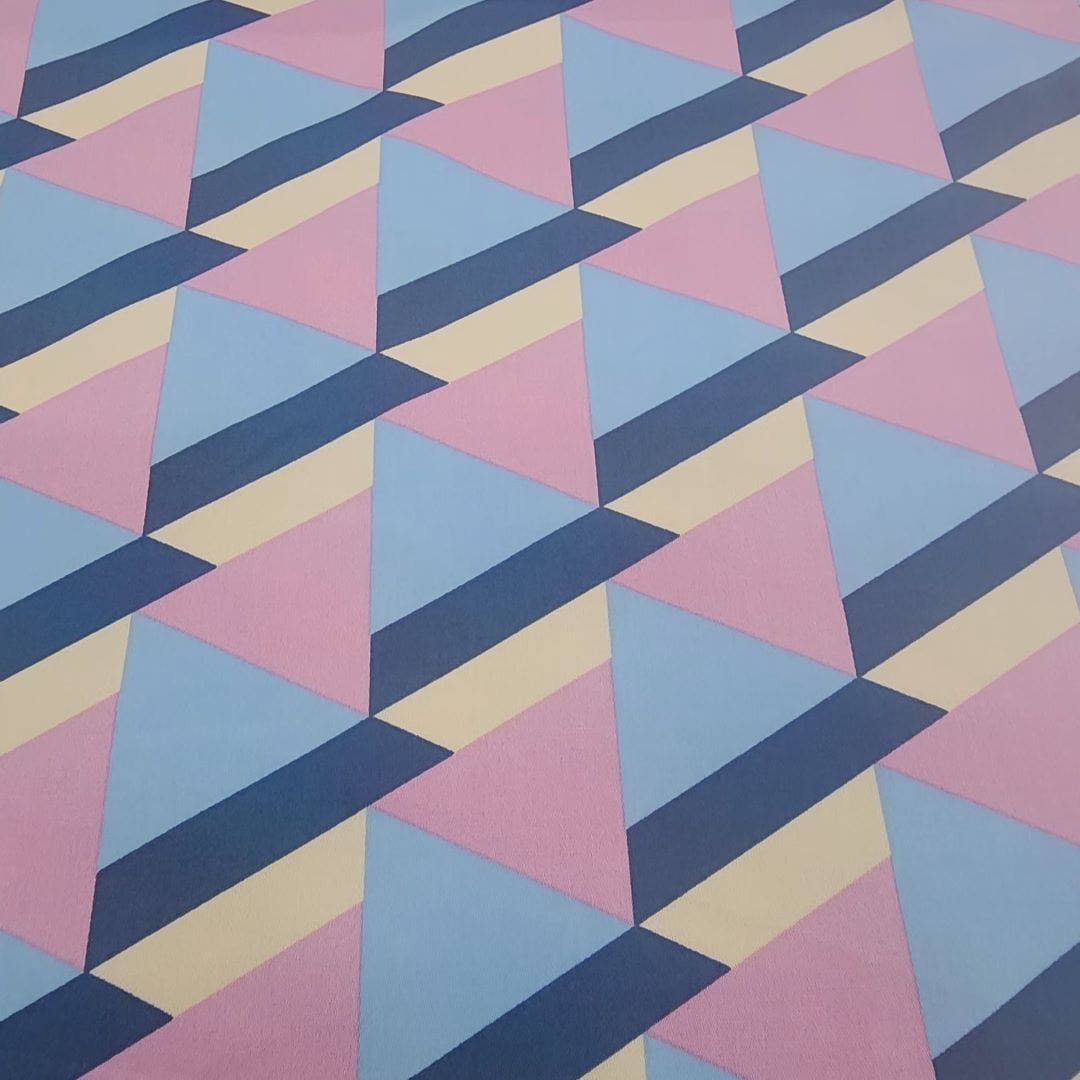 CHINO Dress Fabrics Printed Cotton Chino Fabric 150cm Pink (7514477658201)