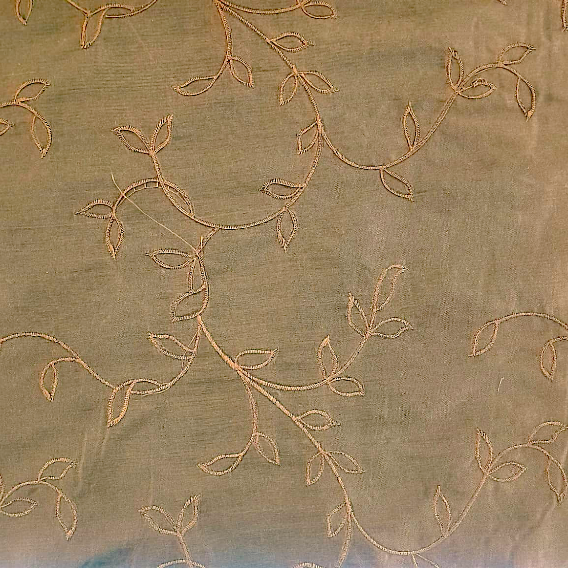 Dupion Silk Embroided Des #2 140 cm