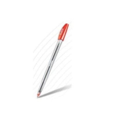 Claro Croma School Stationery Claro Croma Plus 0.7MM Ball Point Pen Red Box of 50 (7409421058137)