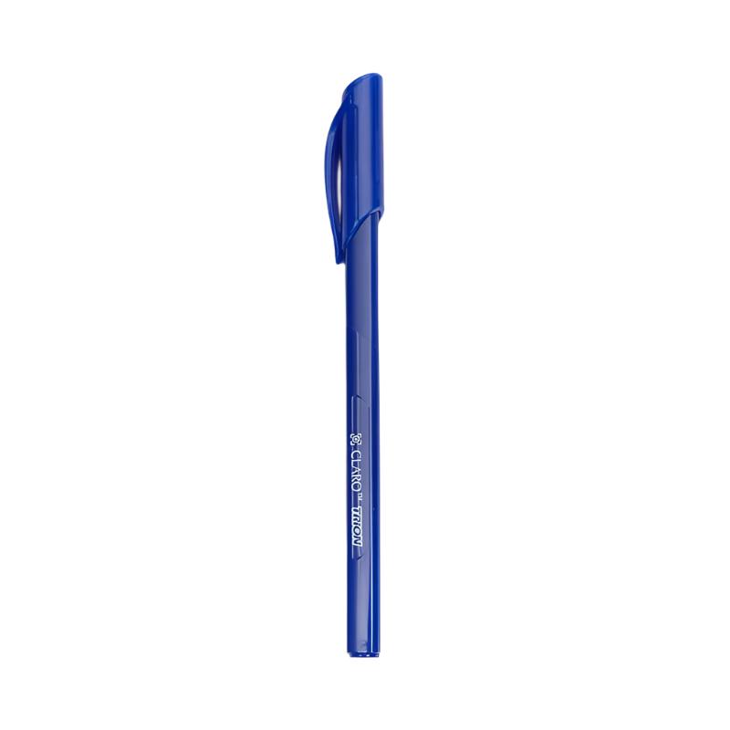 Claro School Stationery Claro Trion Ball Pen Blue 0.7mm Box of 60 (7460077764697)