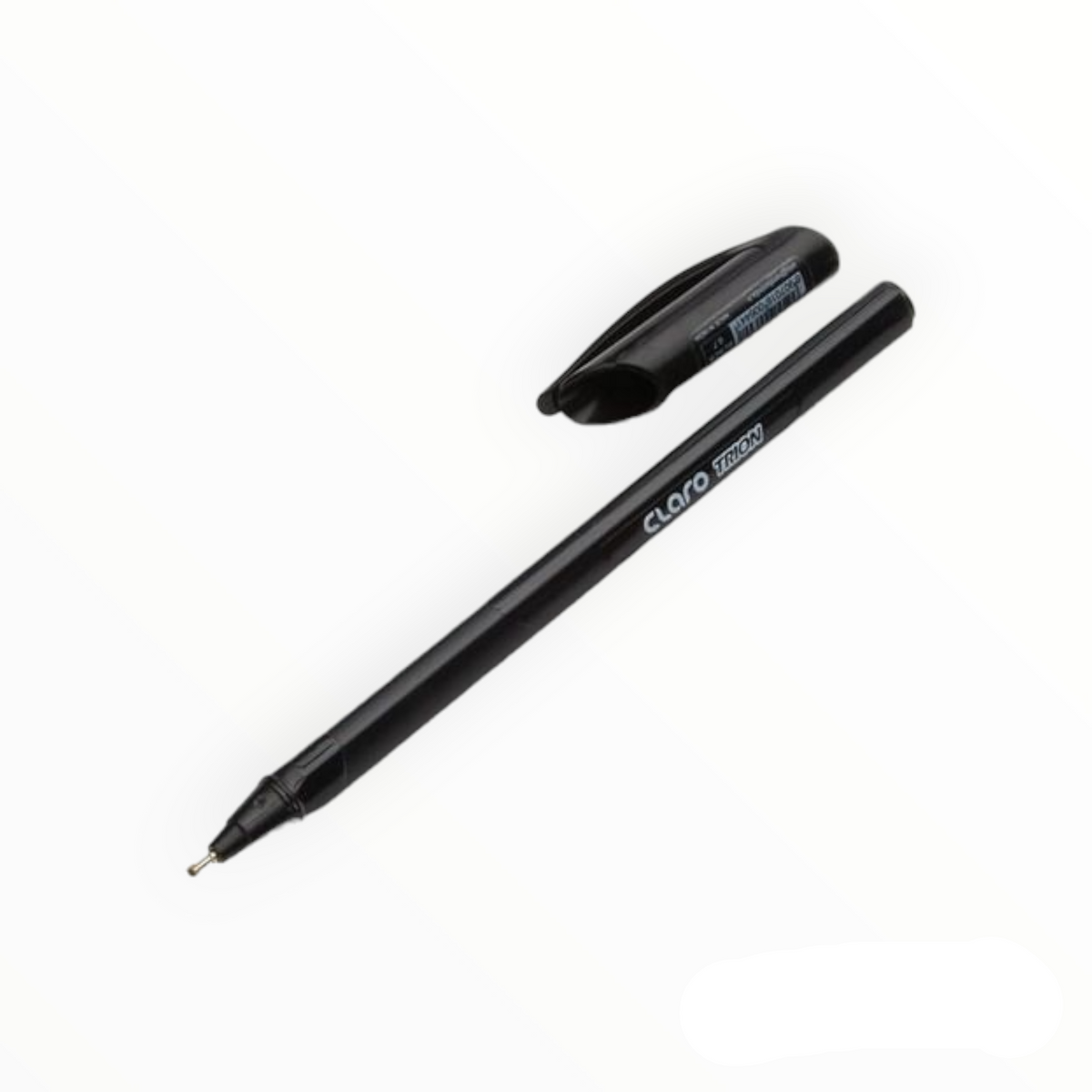 Claro School Stationery Claro Trion Ballpoint Pen Black 0.7mm Box of 60 (7460052828249)