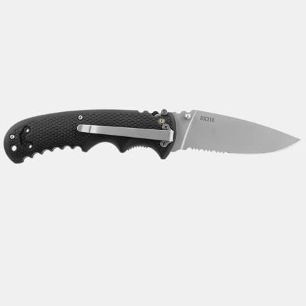 Coast Knife Coast DX318 Double Lock Black Partially Serrated Blade CO-K21484
