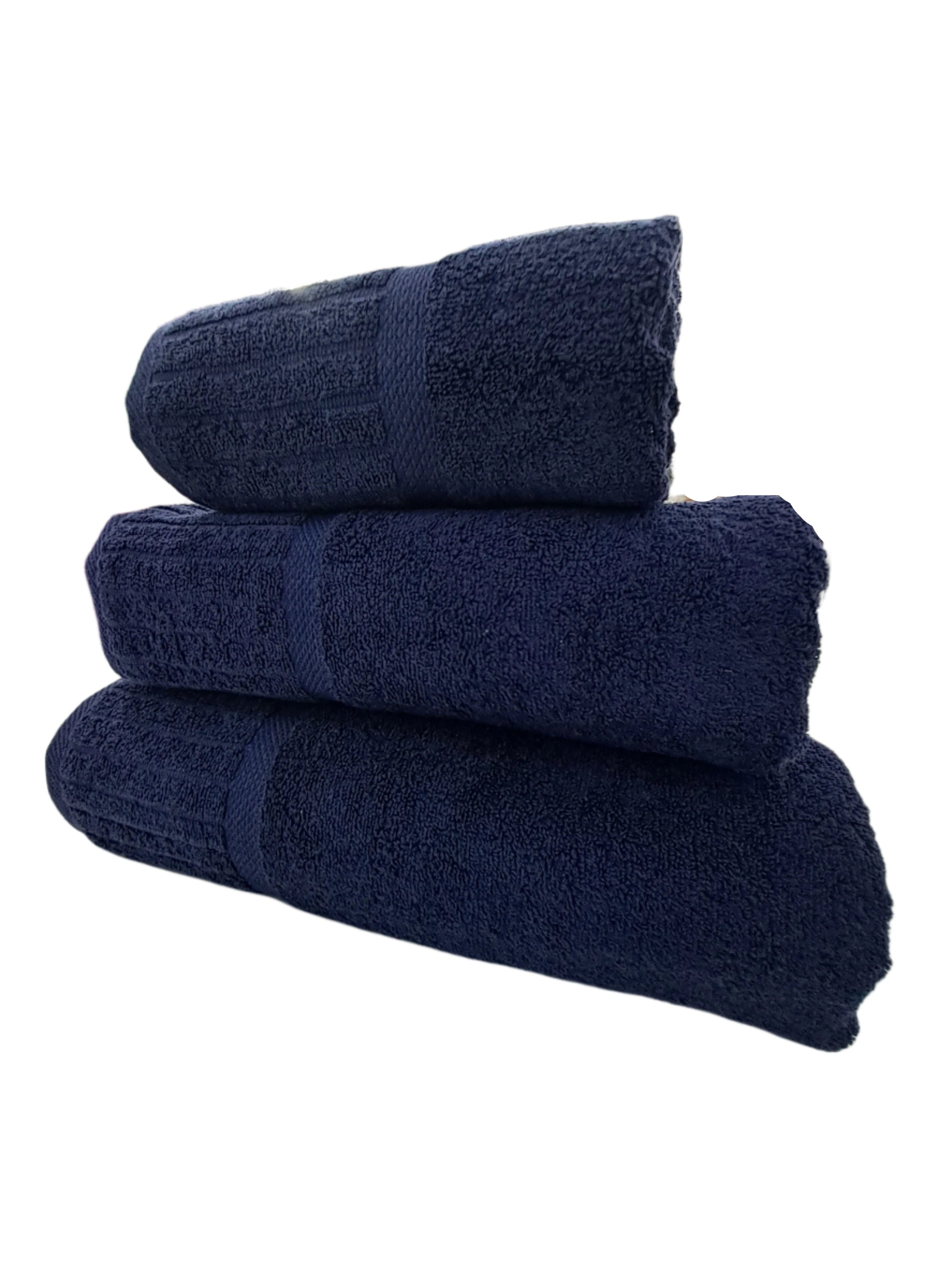 COLIBRI TOWEL Colibri Galleon Towel Navy Blue 500gsm (7900326625369)