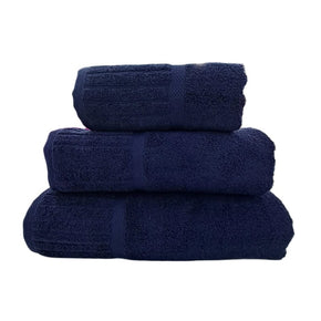 COLIBRI TOWEL Face Cloth 30 x 30 Colibri Galleon Towel Navy Blue 500gsm (7900326625369)
