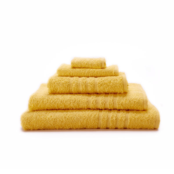 COLIBRI TOWEL Face Cloth 30 x 30 Colibri New Universal Towel Aspen Gold (Yellow) 420gsm