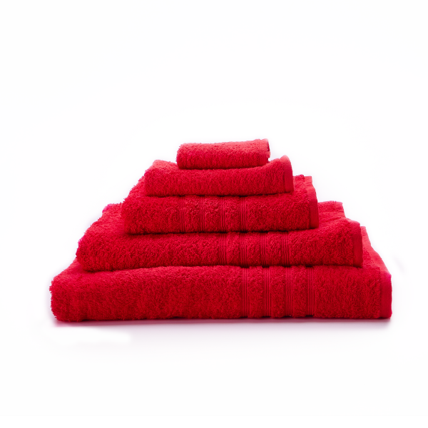 COLIBRI TOWEL Face Cloth 30 x 30 Colibri Universal Towel Red 420gsm
