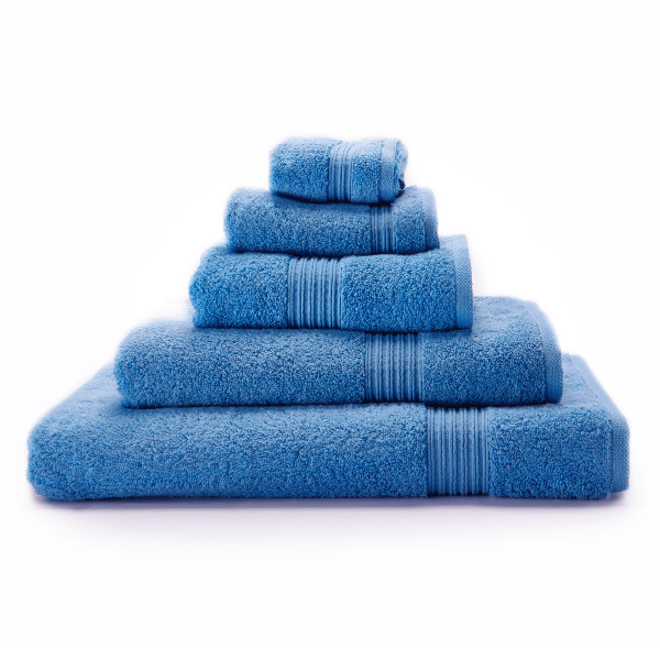 COLIBRI TOWEL Face Cloth 30 x 30 Coronet Blue Colibri Zero Twist Imperial Towel Coronet Blue 510gsm