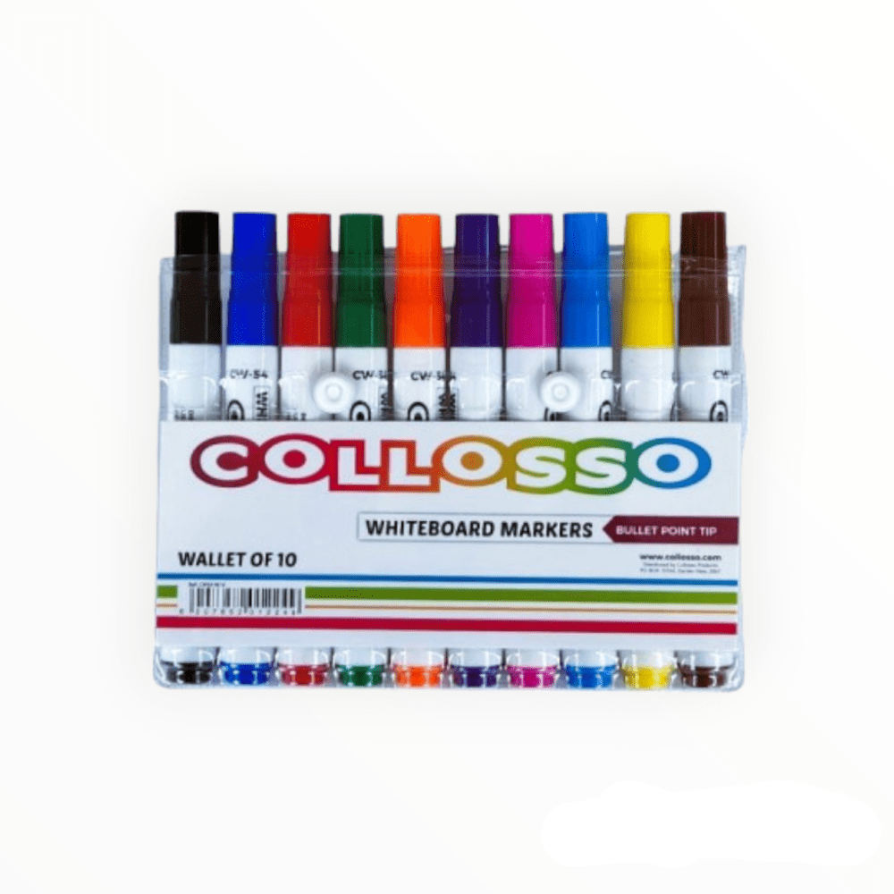 Collosso School Stationery Collos whiteboard markers 10s