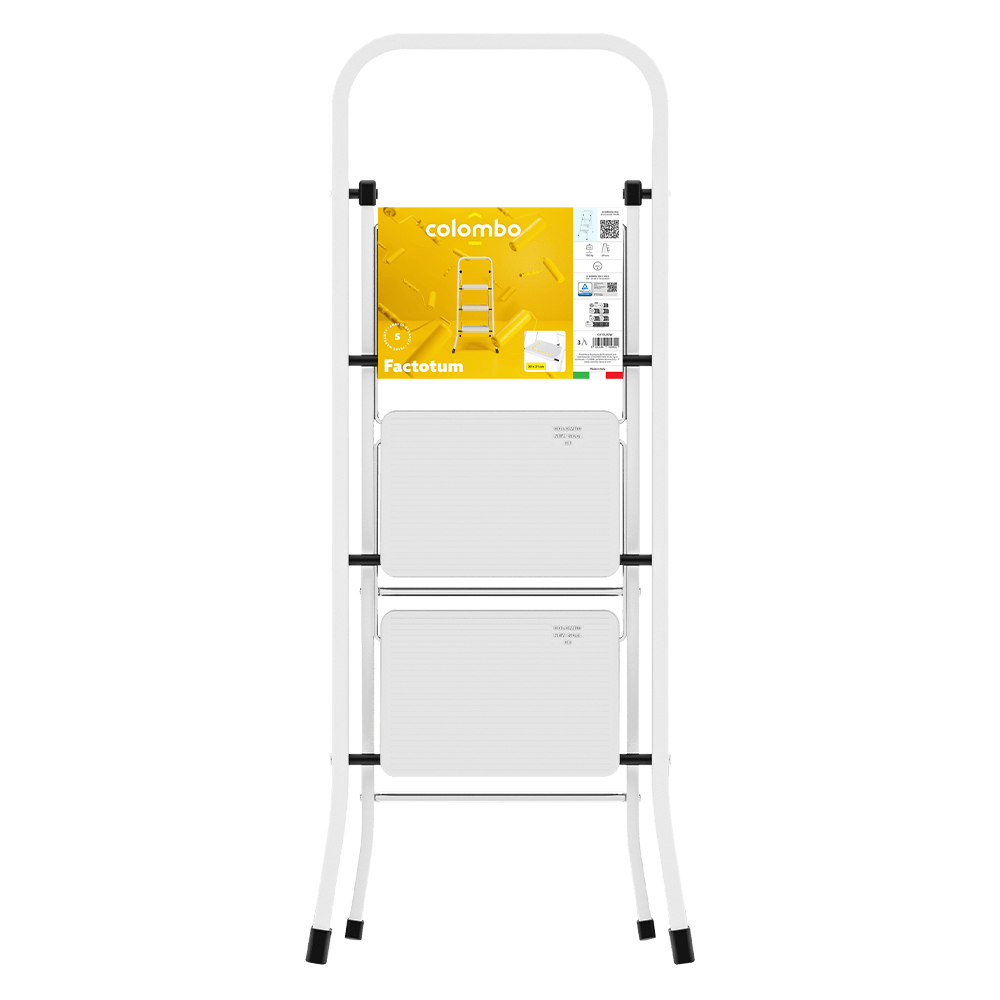 Colombo Clothes Dryer Colombo Factotum 3 Step Ladder G110L03W (7464470085721)