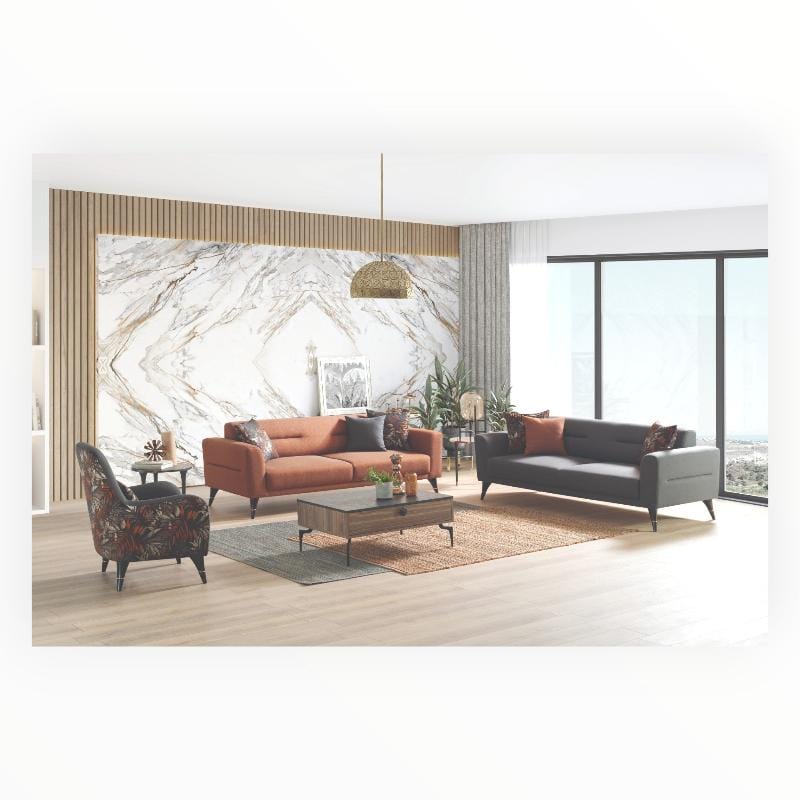 Confort Concept Furniture Sofa Miru Bergere 3 Seater Sofa