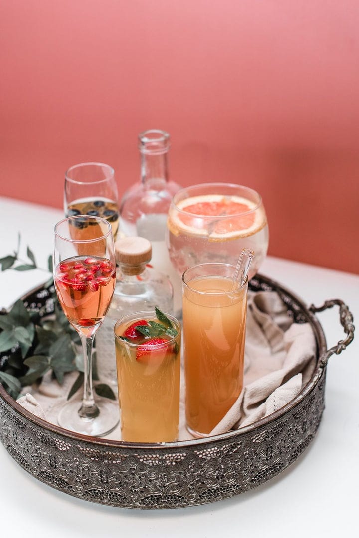 Consol GLASS Consol 180ml Lyon Stem Champagne Flute Set Of 4 (7573314895961)