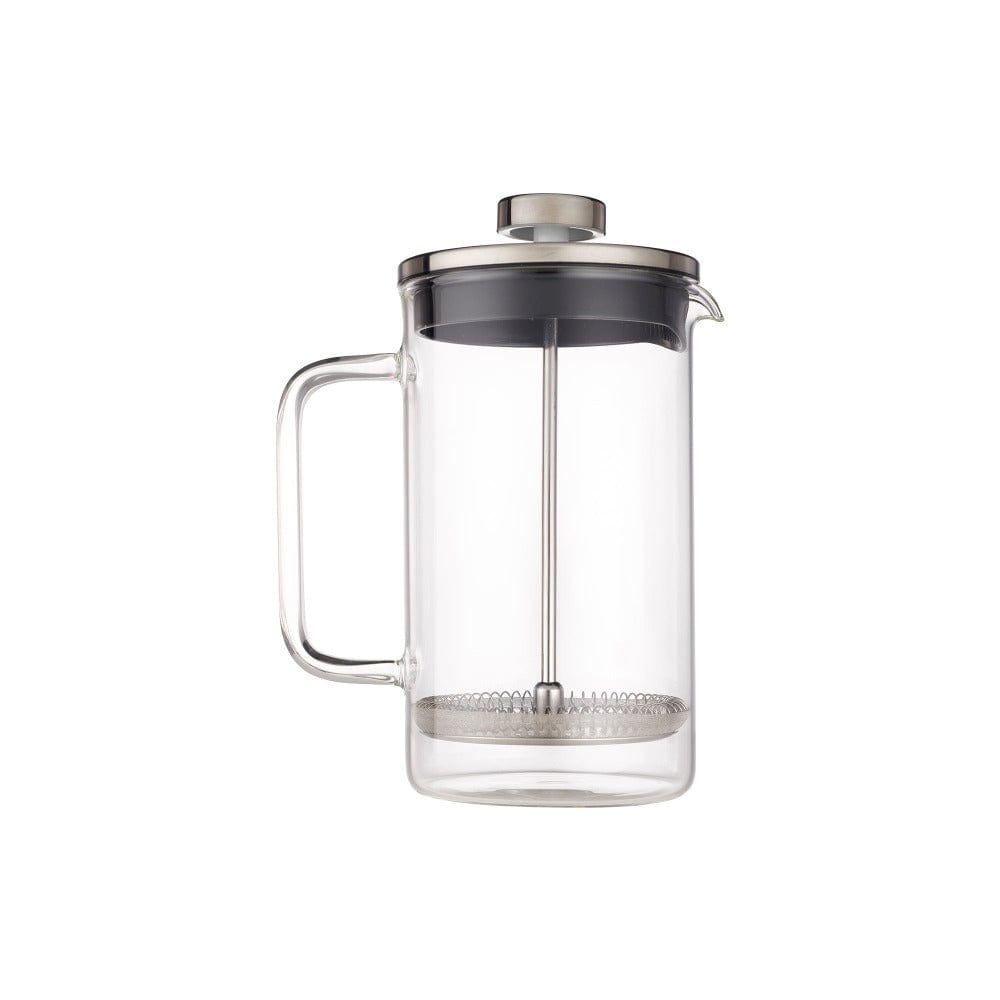 Consol GLASS Consol Cadiz Borosilicate Glass Coffee Plunger With S/steel Lid And Knob, 600ml 41401 (7285991047257)