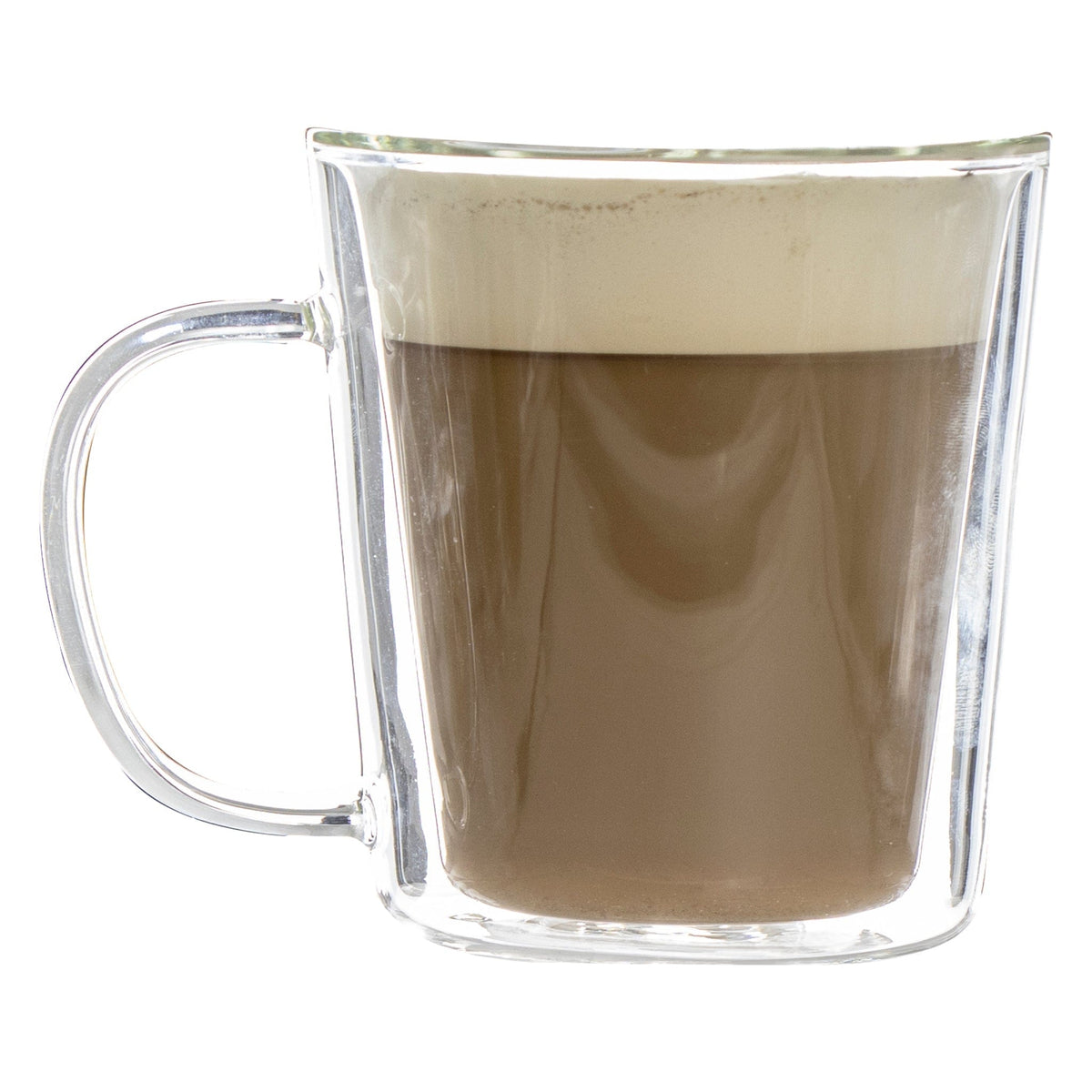 Consol MUG Consol Roma Double Wall Borosilicate Glass Mug 320ml Set Of 2