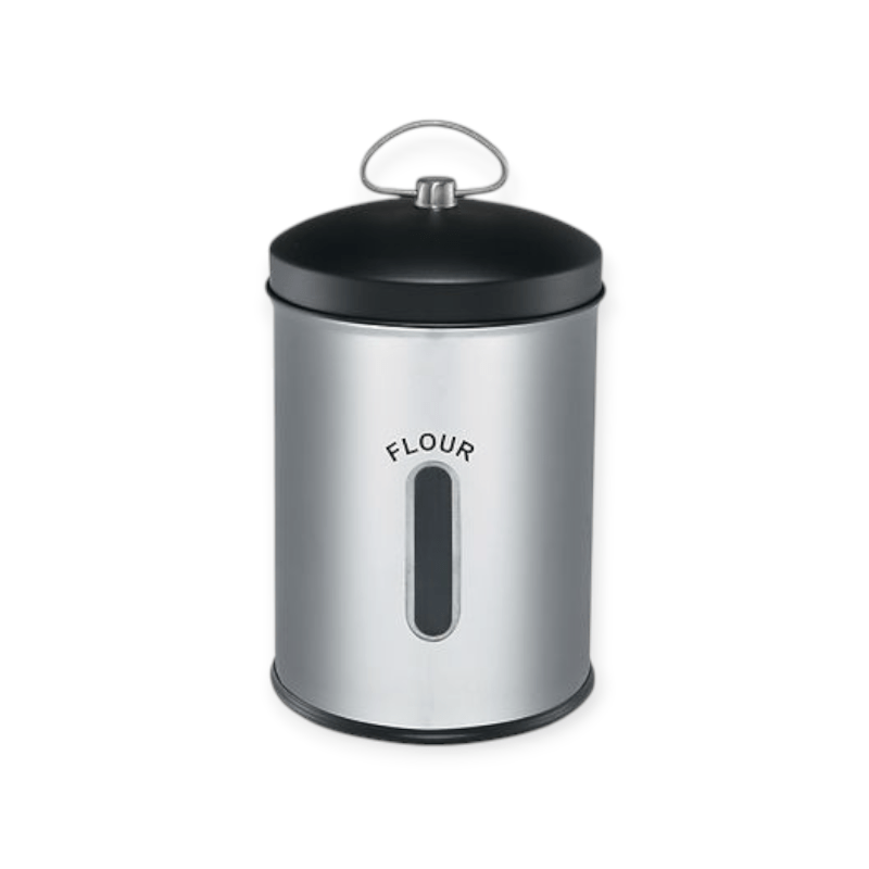 Continental Homeware Bread Bin Continental Homeware 5 Litre Storage Cannister Flour CH019