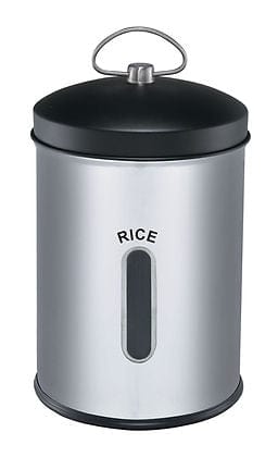 Continental Homeware Bread Bin Continental Homeware 5 Litre Storage Cannister Rice CH094