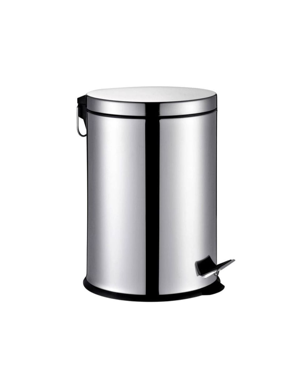 Continental Homeware DUST BIN Continental Homeware Stainless Steel Pedal Bins 12Ltr CH102 (7304606220377)