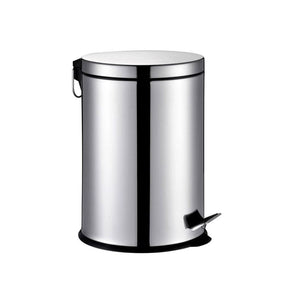 Continental Homeware DUST BIN Continental Homeware Stainless Steel Pedal Bins 12Ltr CH102 (7304606220377)