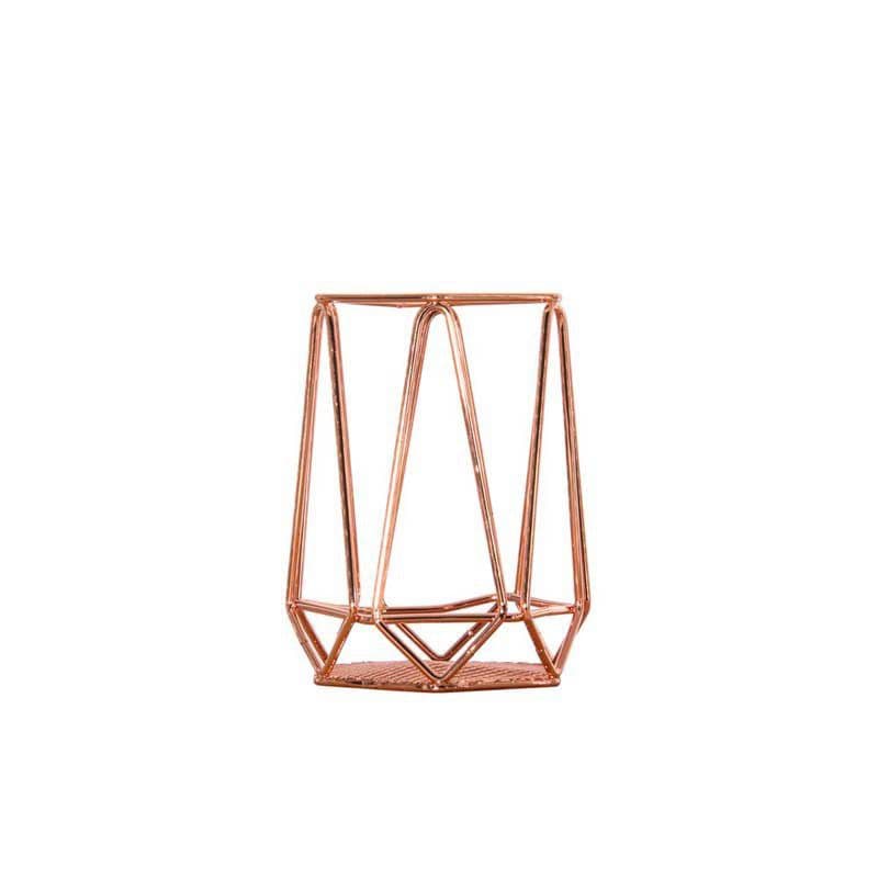 Continental Homeware Holder Regent Kitchen Utensil Holder Copper Plated 11.5cm x 16cm (7298432893017)