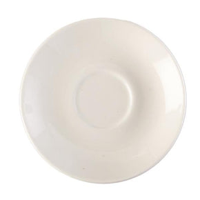 Continental MUG Continental Cafe White Satin Saucers 15cm 93CCWHS007 (7468773343321)