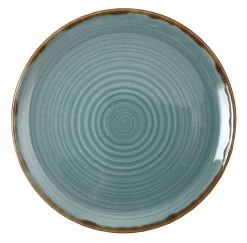 Continental PLATE Continental Autumn Corn Blue Coupe Plate 19cm 29FUS331-193 (7410168692825)