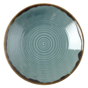 Continental PLATE Continental Ele Autumn Corn Blue Coupe Plate 25cm 29FUS342-193 (7410186387545)