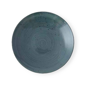 Continental PLATE Continental Elements Rustic Blue Coupe Plate 27 Cm (6593997930585)