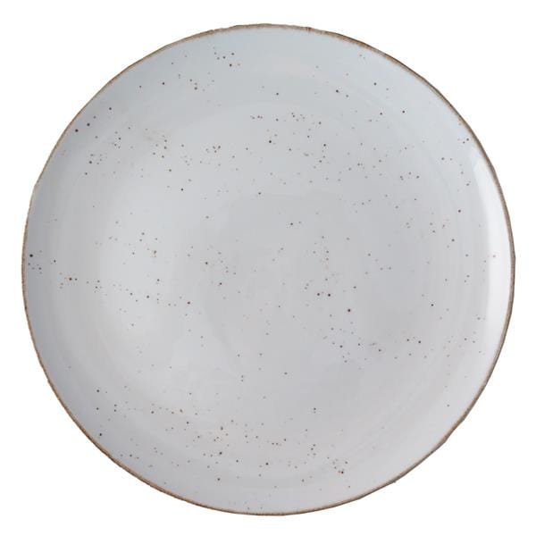 Continental PLATE Continental Elements Rustic White Coupe Plate 17Cm (6594076180569)