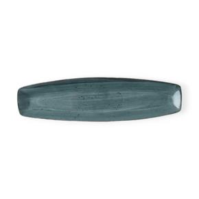 Continental Platter Continental Ele Rustic Blue Curve Platter 36.5 X 15.5cm 32CURV191-03 (6936730796121)