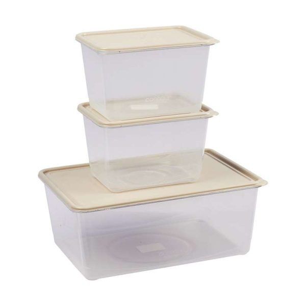 Asuda Container Set Contour Container Rectangular Set P3873