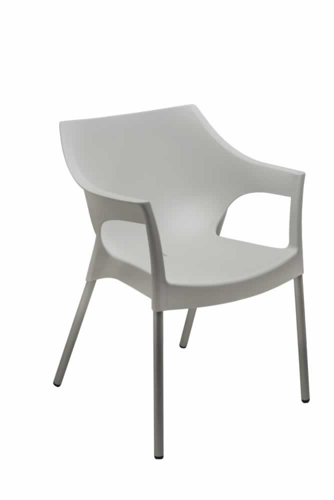 Contour Plastic Chair White Contour Chelsea Cafe Chair Assorted Colours P3075