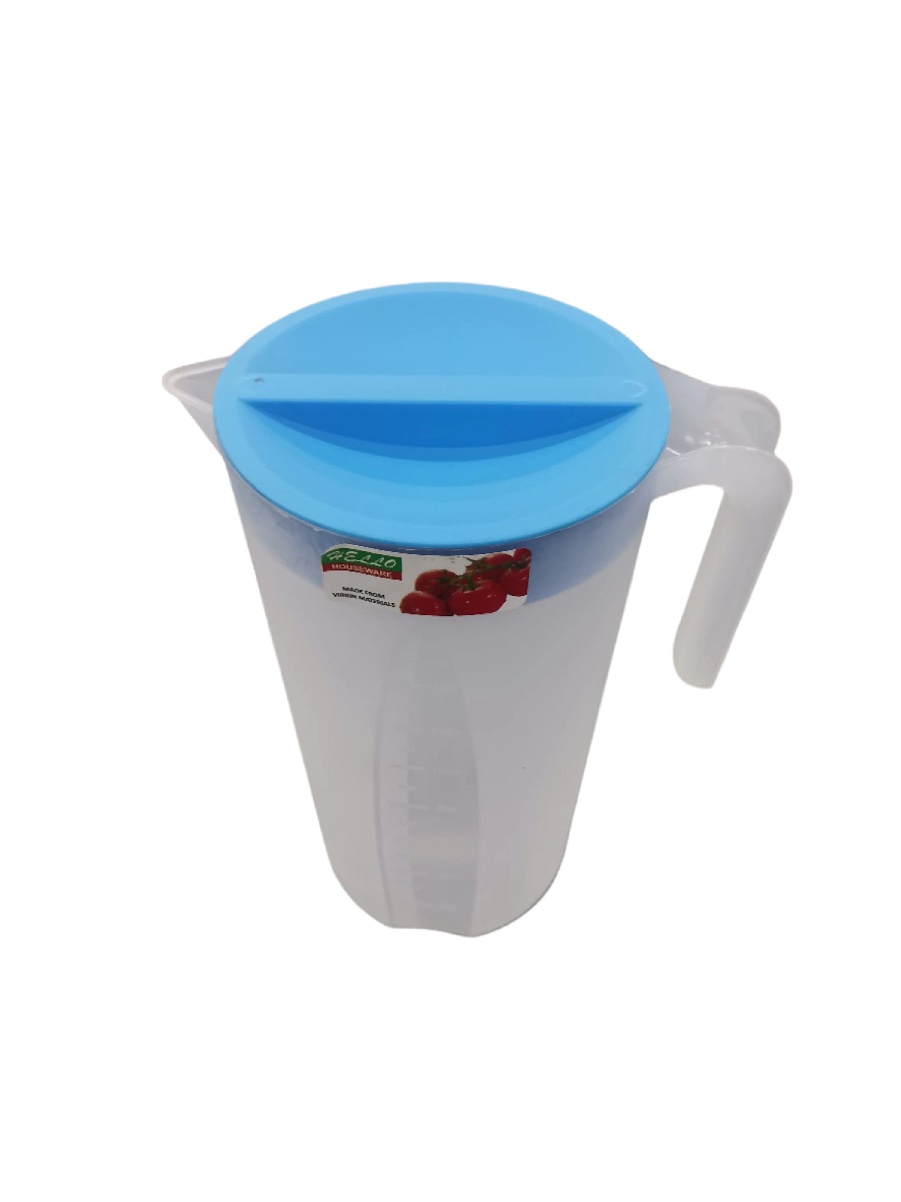contour Plastic Water Jug with Lid 1.8L 640 P094 (7813676957785)