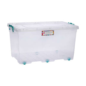 contour STORAGE BOX Contour Clip And Lock Storage Box Clear 50 Litre P3554 (7524606378073)