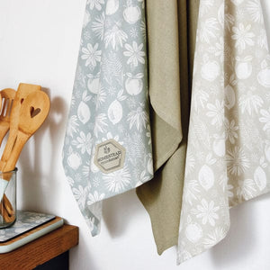 Cooksmart Tea Towels Cooksmart Homestead Tea Towels Set of 3 CSTT2362