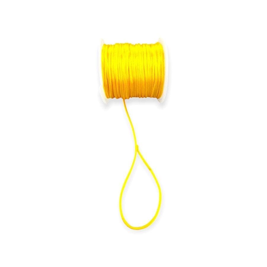 CORD Habby Yellow Tinkly Silk Cord