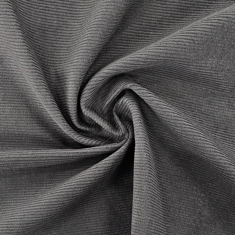 CORDUROY Dress Fabrics Light Silver Non-Stretch Corduroy 150cm (7917136576601)