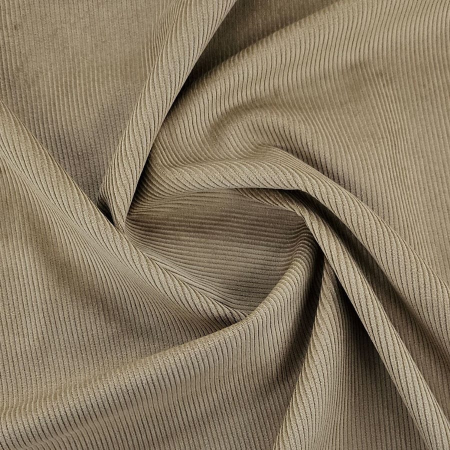CORDUROY Dress Fabrics Maize Non-Stretch Corduroy 150cm (7917136576601)