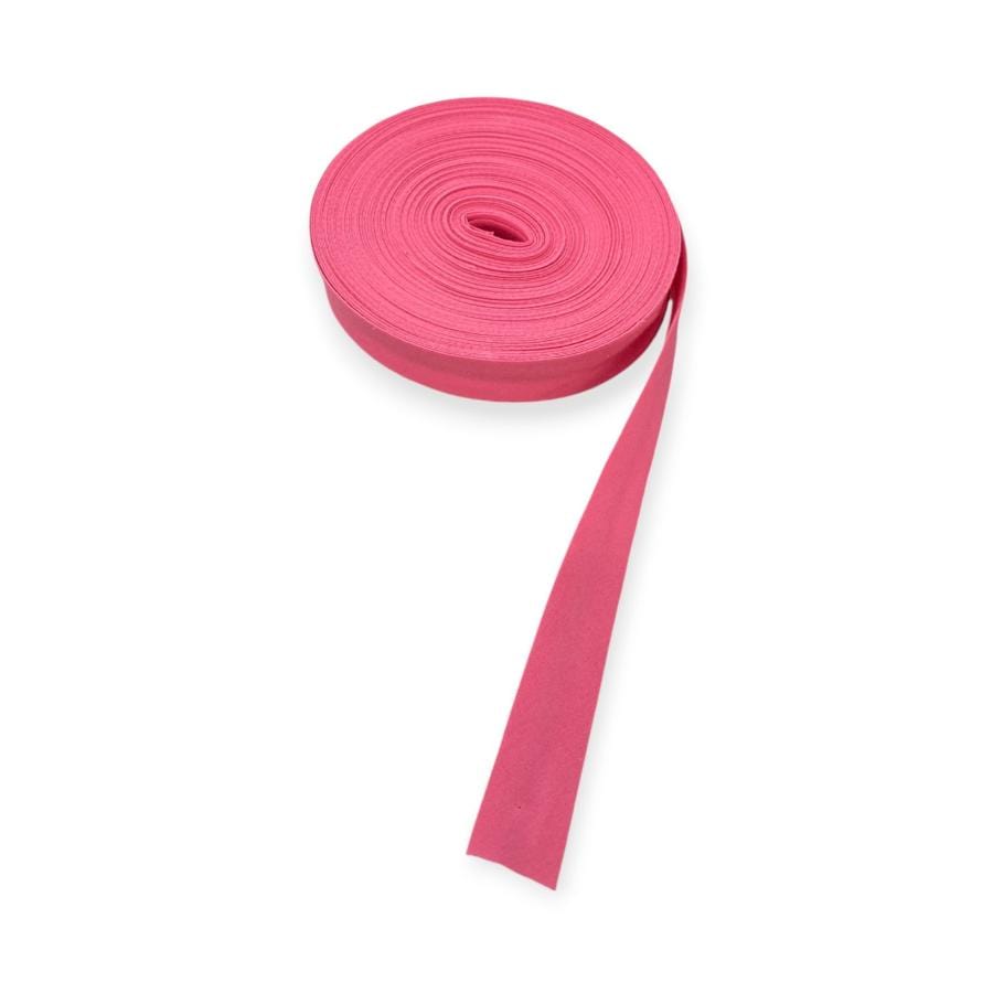 COTTON BINDING Habby Cerise Cotton Bias Binding 25mm (7811476979801)