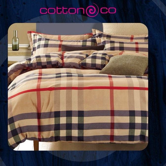 Cotton Co Duvet Cover 3/4 Duvet Cover Set Cotton Co Printed Micro Satin Evelyn Duvet Covers Set