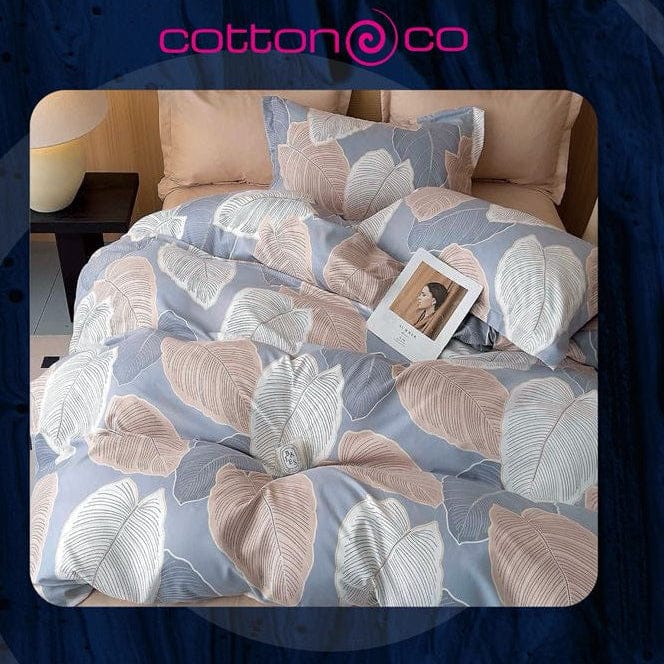 Cotton Co Duvet Cover 3/4 Duvet Cover Set Cotton Co Printed Micro Satin Margo Duvet Covers Set
