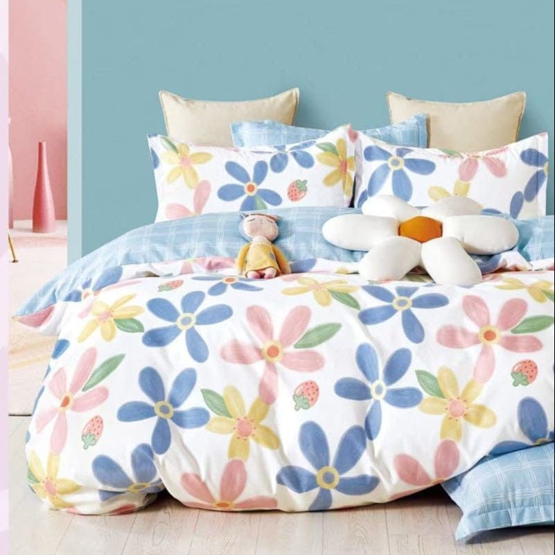 Cotton Co Duvet Cover Kids Club Daisy Duvet Covers Set