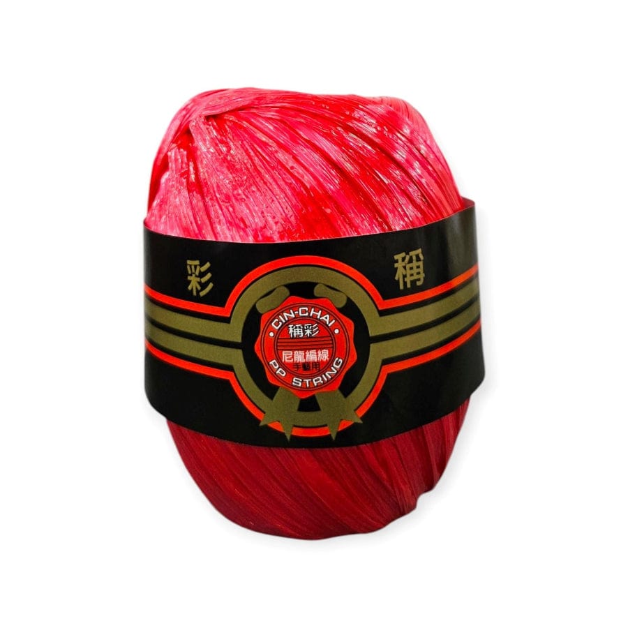 Cotton Craft Habby Red Tinkly Raffia 50g