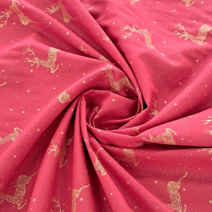 COTTON Dress Fabrics 034 Christmas Cotton  Prints 150cm (7820579143769)