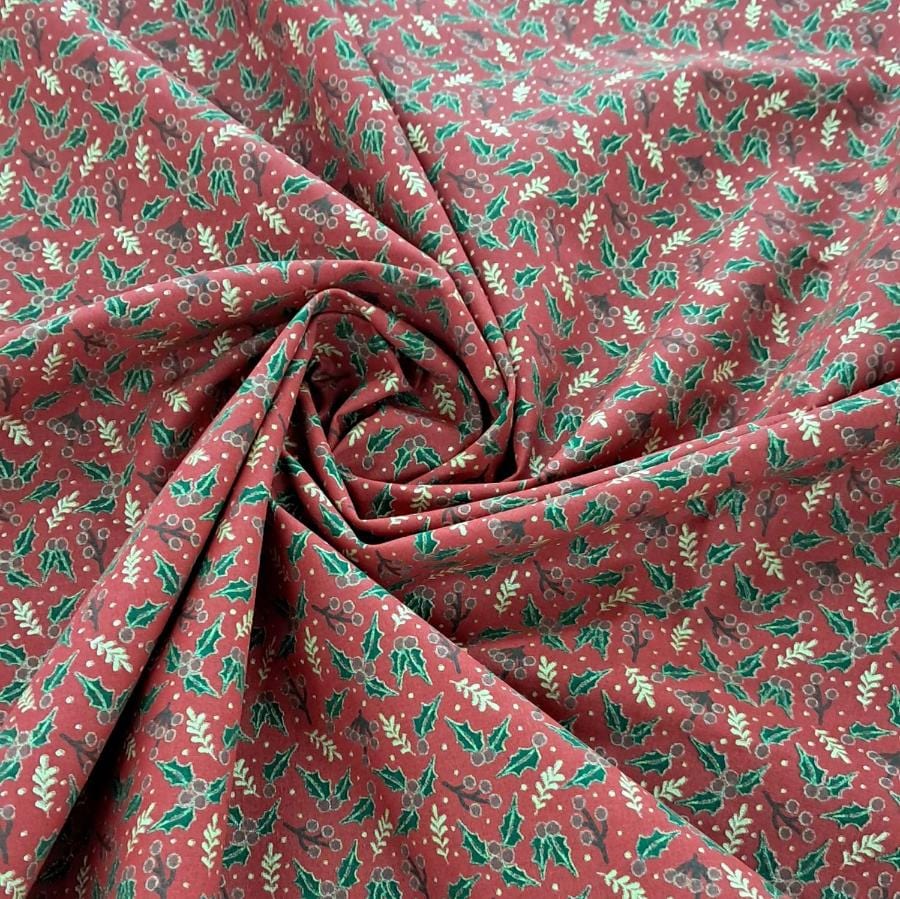 COTTON Dress Fabrics 087 Christmas Cotton  Prints 150cm (7820579143769)