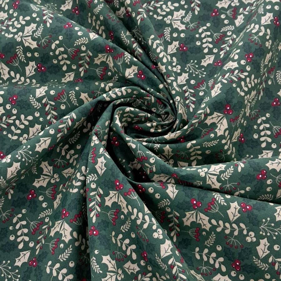 COTTON Dress Fabrics 092 Christmas Cotton  Prints 150cm (7820579143769)
