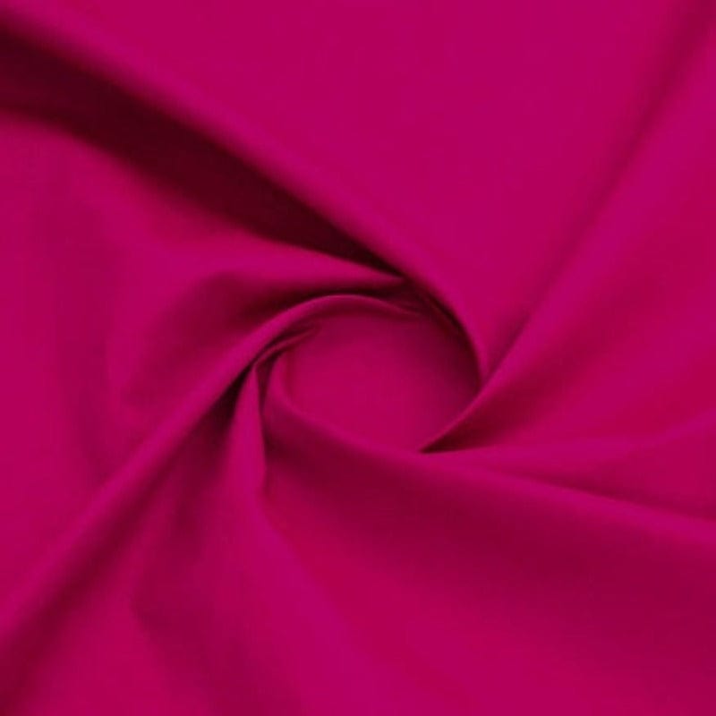 COTTON Dress Fabrics Cerise Pink Cotton Twill Fabric 150cm (7502046068825)