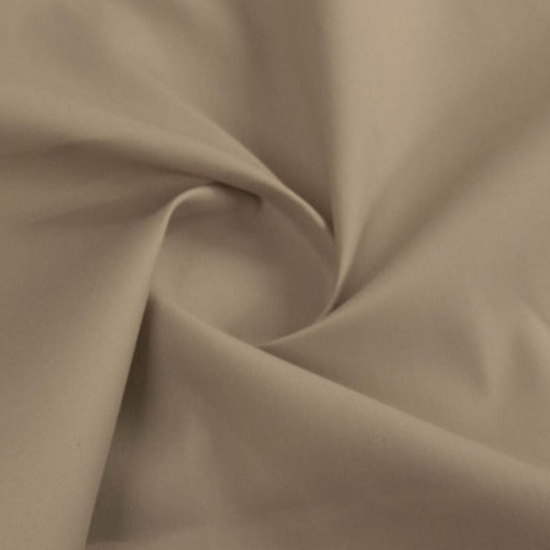 COTTON Dress Fabrics Khaki Cotton Twill Fabric 150cm (7502046068825)